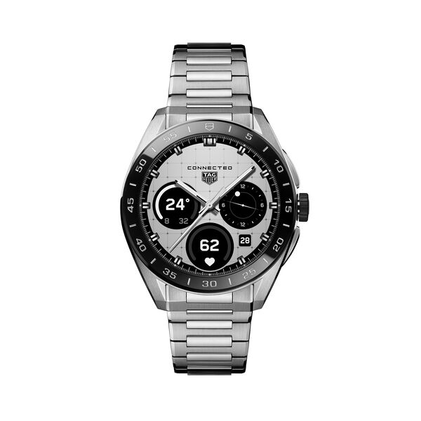 Connected Calibre E5 45 mm en acier inoxydable